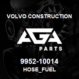 9952-10014 Volvo CE HOSE_FUEL | AGA Parts