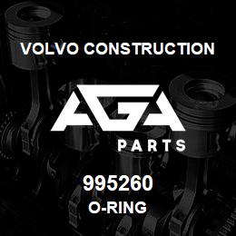 995260 Volvo CE O-RING | AGA Parts