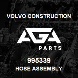 995339 Volvo CE HOSE ASSEMBLY | AGA Parts