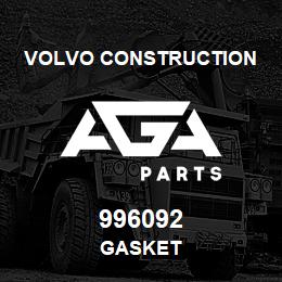 996092 Volvo CE GASKET | AGA Parts