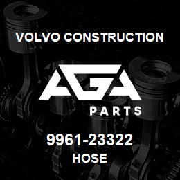 9961-23322 Volvo CE HOSE | AGA Parts