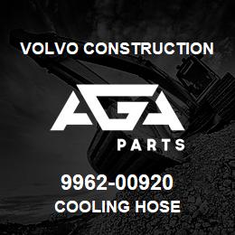 9962-00920 Volvo CE COOLING HOSE | AGA Parts