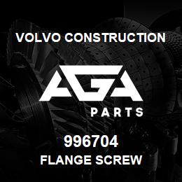 996704 Volvo CE FLANGE SCREW | AGA Parts