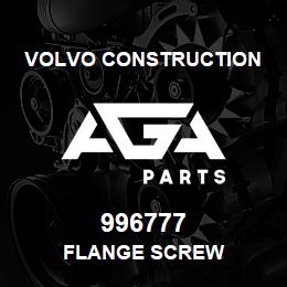 996777 Volvo CE FLANGE SCREW | AGA Parts