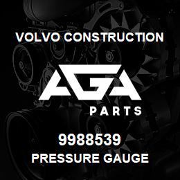 9988539 Volvo CE PRESSURE GAUGE | AGA Parts