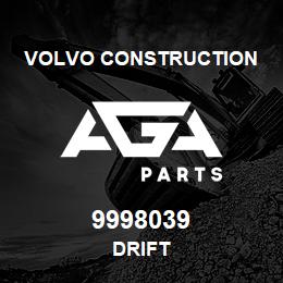 9998039 Volvo CE DRIFT | AGA Parts