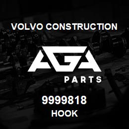 9999818 Volvo CE HOOK | AGA Parts
