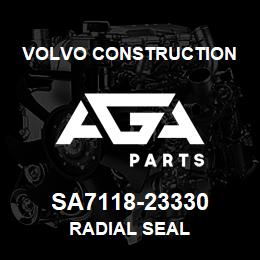 SA7118-23330 Volvo CE RADIAL SEAL | AGA Parts