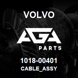 1018-00401 Volvo CABLE_ASSY | AGA Parts