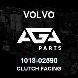 1018-02590 Volvo CLUTCH FACING | AGA Parts