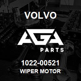 1022-00521 Volvo WIPER MOTOR | AGA Parts