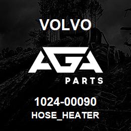 1024-00090 Volvo HOSE_HEATER | AGA Parts