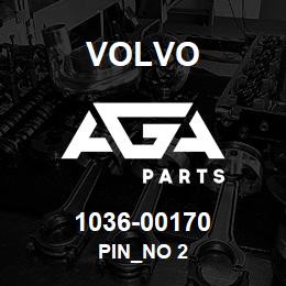 1036-00170 Volvo PIN_NO 2 | AGA Parts