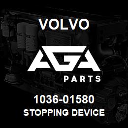 1036-01580 Volvo STOPPING DEVICE | AGA Parts