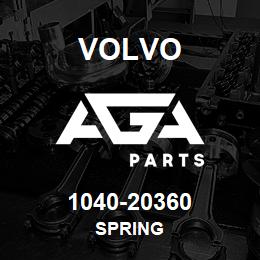 1040-20360 Volvo SPRING | AGA Parts
