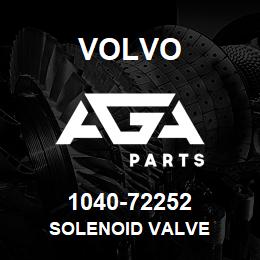 1040-72252 Volvo SOLENOID VALVE | AGA Parts