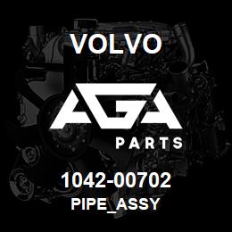 1042-00702 Volvo PIPE_ASSY | AGA Parts