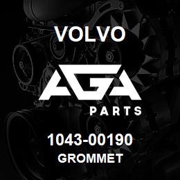 1043-00190 Volvo GROMMET | AGA Parts