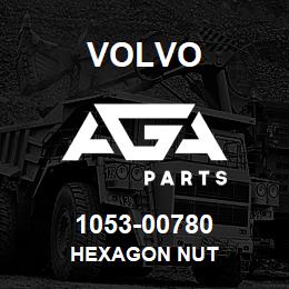 1053-00780 Volvo HEXAGON NUT | AGA Parts