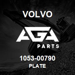 1053-00790 Volvo PLATE | AGA Parts