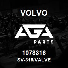 1078316 Volvo SV-316/VALVE | AGA Parts