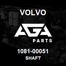 1081-00051 Volvo SHAFT | AGA Parts