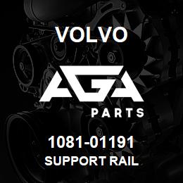 1081-01191 Volvo SUPPORT RAIL | AGA Parts