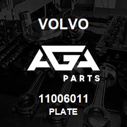 11006011 Volvo PLATE | AGA Parts