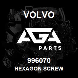 996070 Volvo HEXAGON SCREW | AGA Parts