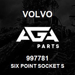 997781 Volvo SIX POINT SOCKET S | AGA Parts