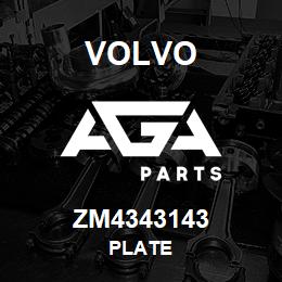 ZM4343143 Volvo Plate | AGA Parts