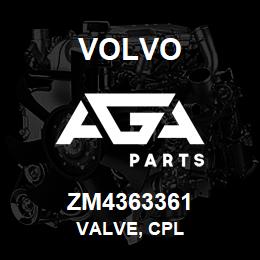 ZM4363361 Volvo Valve, cpl | AGA Parts