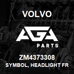 ZM4373308 Volvo Symbol, Headlight front | AGA Parts