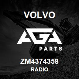 ZM4374358 Volvo Radio | AGA Parts