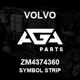 ZM4374360 Volvo Symbol Strip | AGA Parts