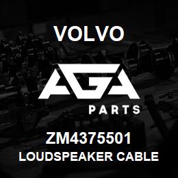 ZM4375501 Volvo Loudspeaker cable | AGA Parts