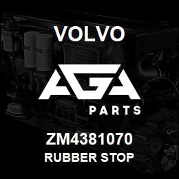 ZM4381070 Volvo Rubber stop | AGA Parts