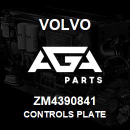 ZM4390841 Volvo Controls Plate | AGA Parts