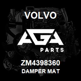 ZM4398360 Volvo Damper Mat | AGA Parts