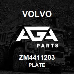 ZM4411203 Volvo Plate | AGA Parts