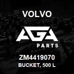 ZM4419070 Volvo Bucket, 500 L | AGA Parts