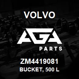 ZM4419081 Volvo Bucket, 500 L | AGA Parts