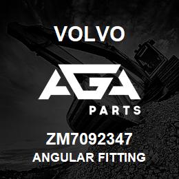 ZM7092347 Volvo Angular fitting | AGA Parts