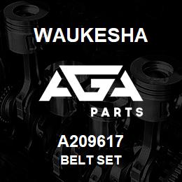 A209617 Waukesha BELT SET | AGA Parts