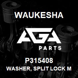 P315408 Waukesha WASHER, SPLIT LOCK M3 | AGA Parts