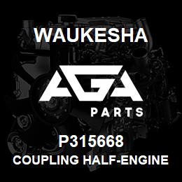 P315668 Waukesha COUPLING HALF-ENGINE | AGA Parts