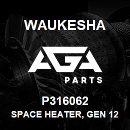 P316062 Waukesha SPACE HEATER, GEN 120/1/50-60 | AGA Parts