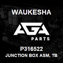 P316522 Waukesha JUNCTION BOX ASM, TB6 (DC) | AGA Parts