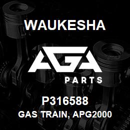 P316588 Waukesha GAS TRAIN, APG2000 | AGA Parts