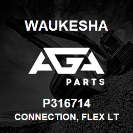 P316714 Waukesha CONNECTION, FLEX LT IN DN80 | AGA Parts